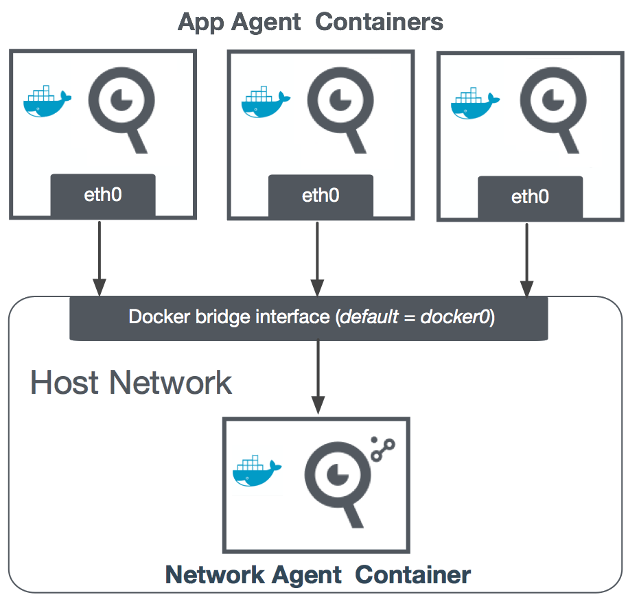 App Agents in Separate Network