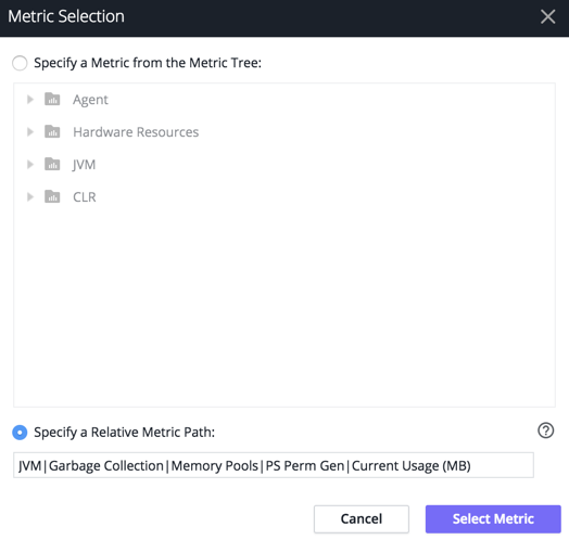 Metric Selection