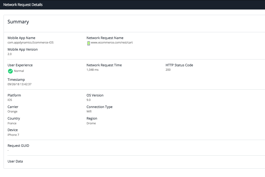 Network Request Details