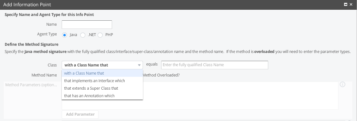 Define the Method Signature
