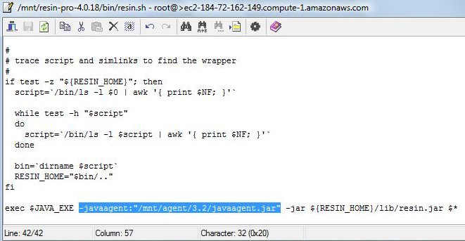 Application Server Start Script