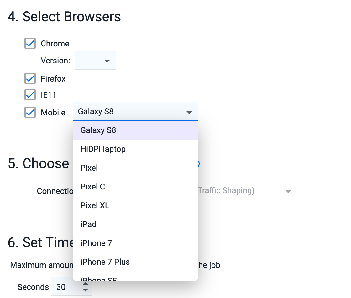 Mobile browser