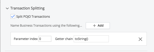 Transaction Splitting