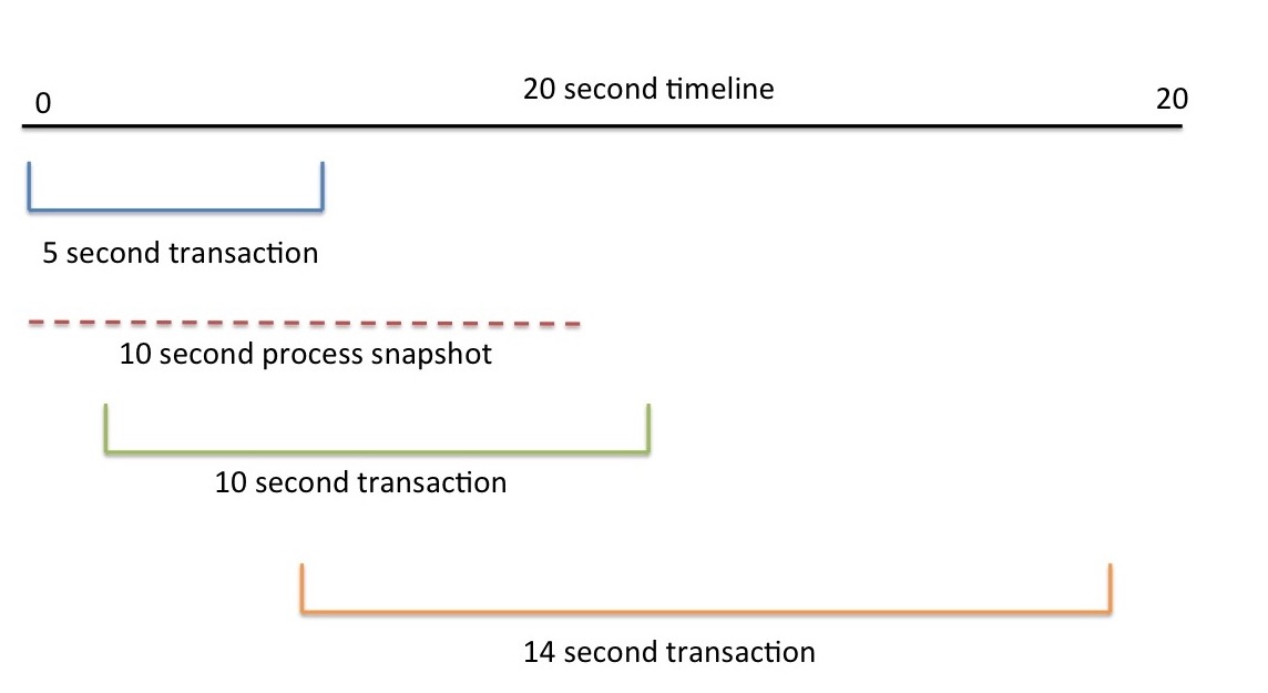 Business Transaction and Process Snapshot Diagram