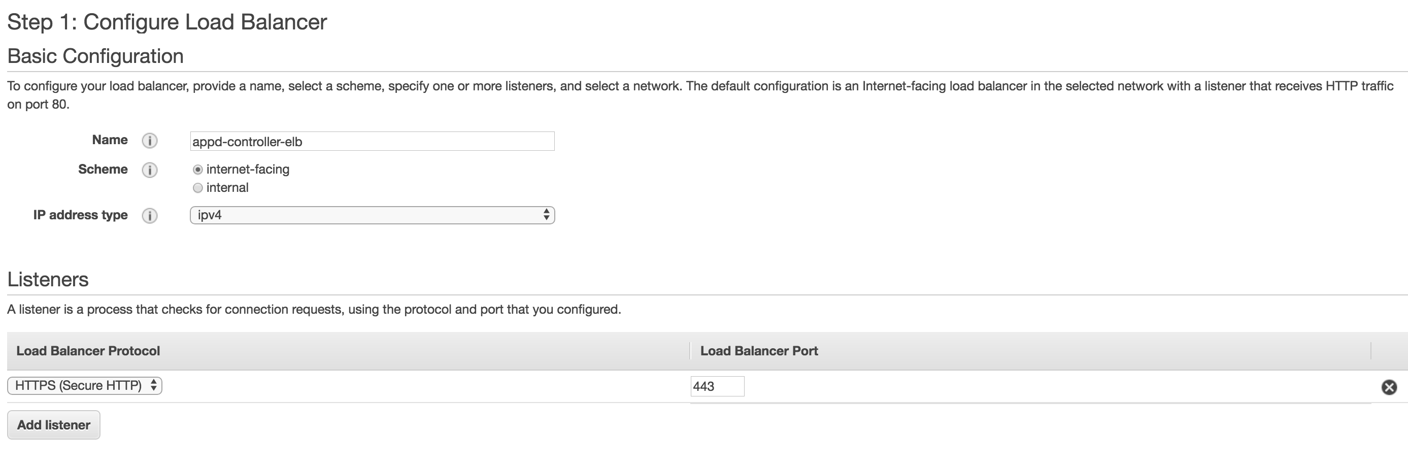 Configure Load Balancer