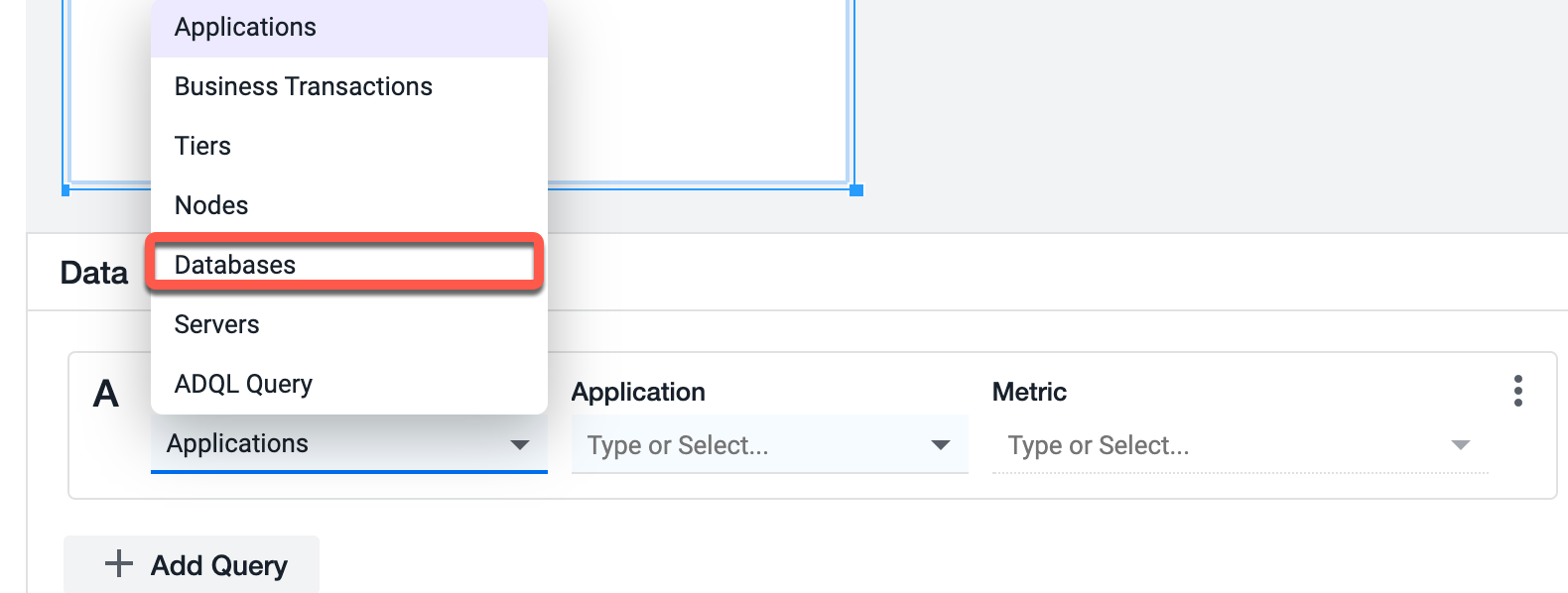 Show Me Data For Databases
