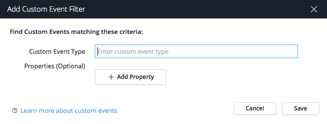 Add Custom Event Filter
