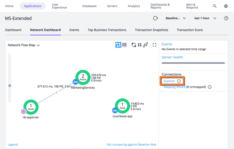 Connections Explorer