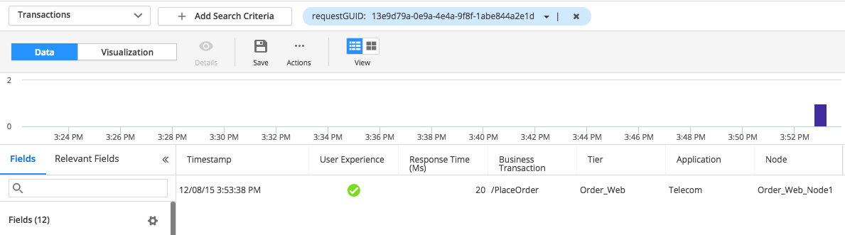 Search Transactions