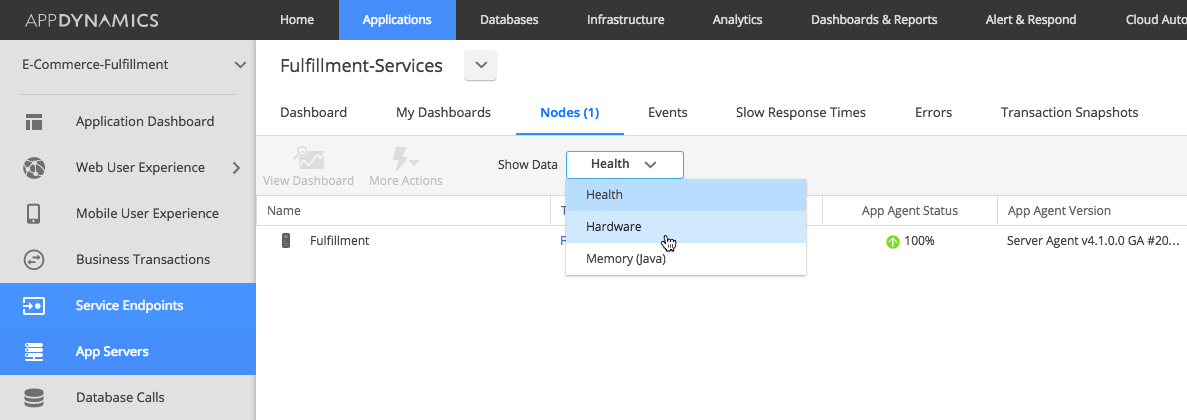 Show Hardware Data