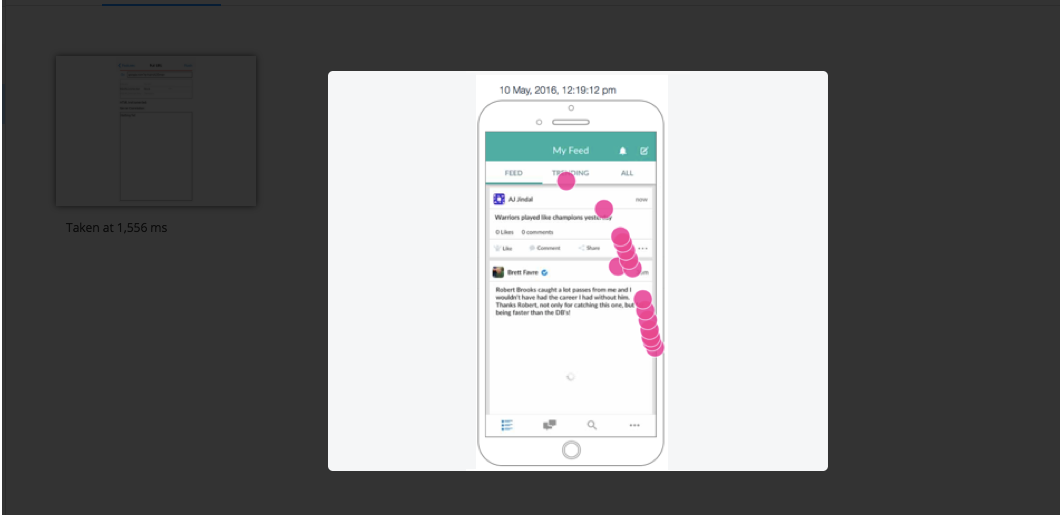 Touch Point Screenshot