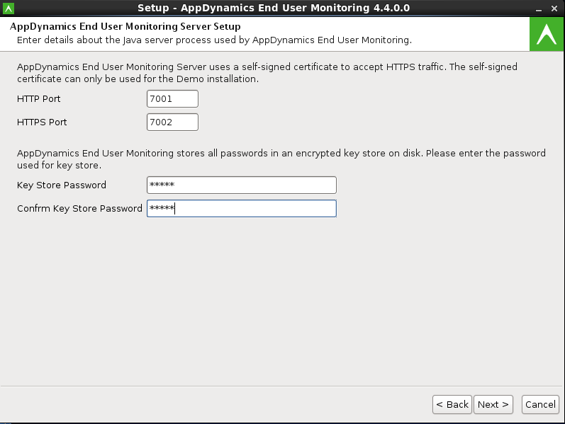 EUM Server Setup