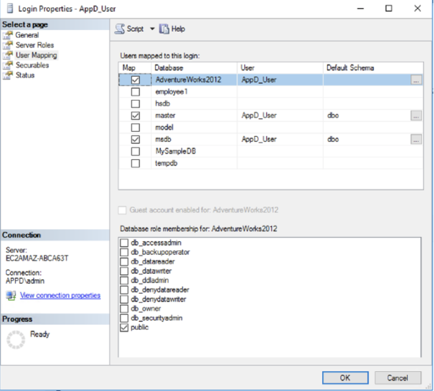 Login Properties